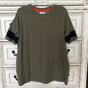 Sperry Olive & Navy Mens Large Shirt